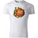 My Neighbor Totoro tričko Catbus světle šedá – Zboží Dáma