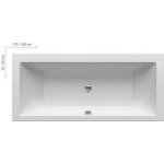 Ravak Formy 170 x 75 cm C691300000 – Hledejceny.cz