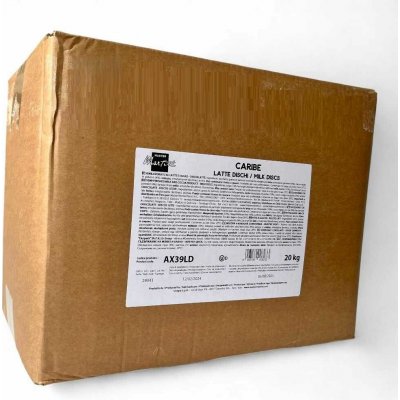 Master Martini Čokoládová poleva mléčná Caribe Milk Disc - gastrobalení 20 kg – Zboží Mobilmania