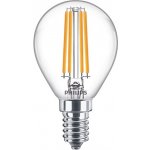 Philips Classic Filament LED žárovka kapka 6.5-60W E14 840 P45 CL G ND 806Lm – Hledejceny.cz