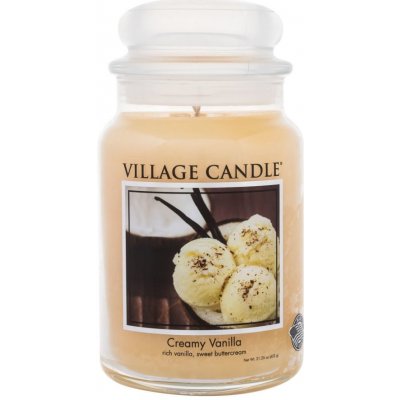 Village Candle Creamy Vanilla 602 g – Zboží Mobilmania