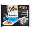 Sheba Selection rybí šťavnatý výběr 4 x 85 g