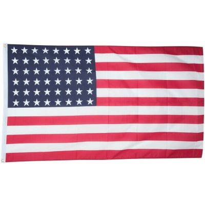 Vlajka: USA [tištěná, 48 hvězd] – Hledejceny.cz