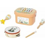 eliNeli Sada dětských hudebních nástrojů v boxu pastel – Sleviste.cz