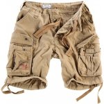 Šortky Surplus Airborne Vintage béžové – Zboží Dáma