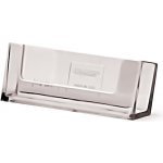 Jansen Display Stojánek na vizitky, pro přidělání na zeď, 101 x 37 mm – Zboží Živě