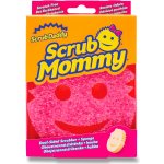 DOMO SERVICE Houbička Scrub Mommy Pink Single růžová – Zboží Dáma