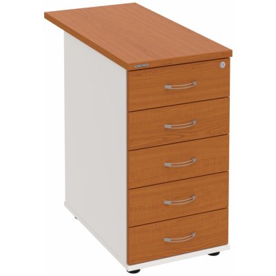 Hobis K 35 C P 80 5 zásuvek podél 80 cm třešeň bílá – Hledejceny.cz