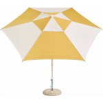 HAY Slunečník Terrazza Hexagon, off-white and ochre – Hledejceny.cz