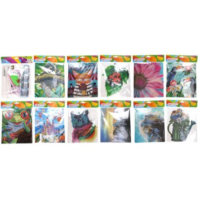 Kreativita diamond W019140 painting 21x25 cm MIX se stojánkem – Hledejceny.cz