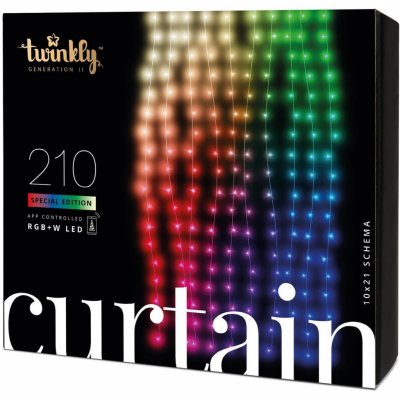 Twinkly Strings 250 LED RGB+W 20 m – Zbozi.Blesk.cz