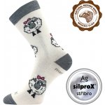 VoXX Vlněnka Dětské slabé merino ponožky BM000004154100100871 ovečky – Sleviste.cz