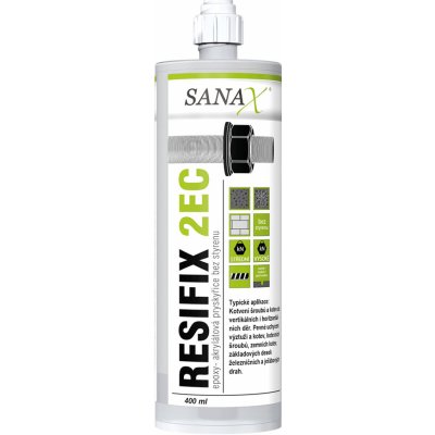 Sanax ResiFix 2EC | Epoxy-akrylátová chemická kotva | 400 ml – Sleviste.cz