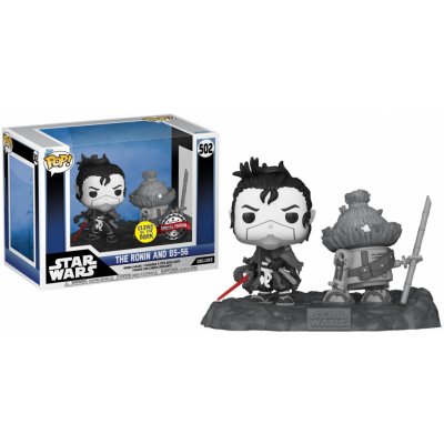 Funko Pop! 502 Deluxe Star Wars Visions Ronin and B5-56 GITD