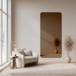 Alasta hnědé stylowe_zaokraglone_90x190_K01 – Zboží Dáma