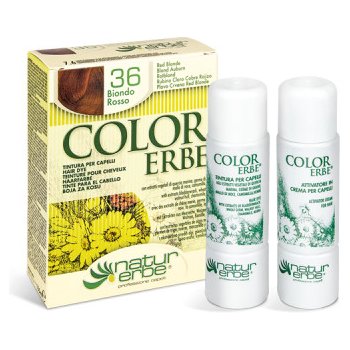 Color Erbe přírodní barva na vlasy 7.6 červená blond Natur Erbe 135 ml