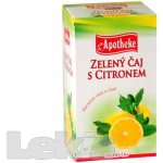 Apotheke Zelený čaj s citronem 20 x 2 g – Hledejceny.cz