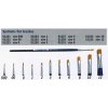 Modelářské nářadí ITALERI Brush Synthetic Flat 51225 plochý syntetický štětec 2 CF_33-51225