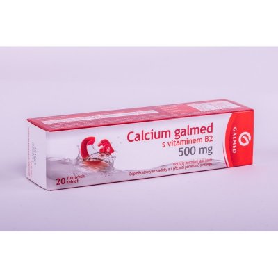 Galmed Calcium tablet eff por 20 x 500 mg