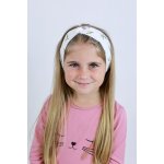 Kocour Mourek Čelenka bílá Lilie se třpytkami – Hledejceny.cz