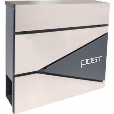 M.A.T. Schránka poštovní nerez s otvorem na noviny – Sleviste.cz