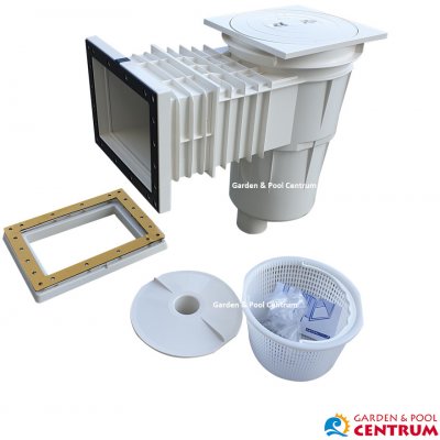 Astralpool Skimmer extra prodloužený 17,5 l 209 x 144 mm do fólie – Zboží Dáma