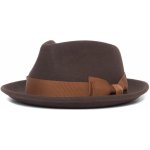 Goorin Bros. trilby klobouk s hnědou stuhou Goorin Bros Fabyan Park hnědý – Zboží Dáma