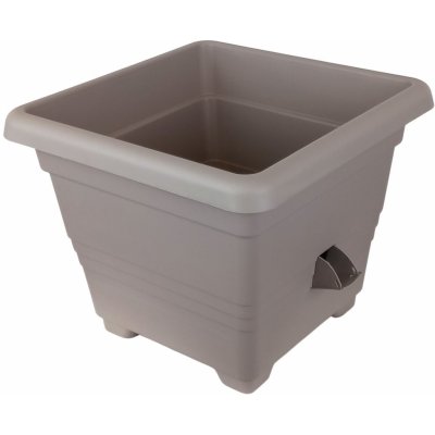 Nohel garden květináč samozavlažovací BERGAMOT plastový 40x40x32 cm – Zboží Mobilmania