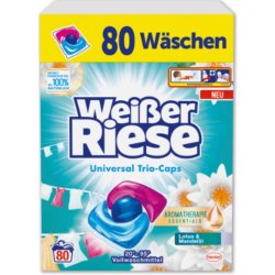 Weisser Riese Universal Aromatherapie Lotus & Mandlový olej kapsle 80 PD