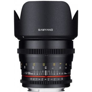 Samyang CINE 50mm T1.5 VDSLR AS UMC Mk II Nikon