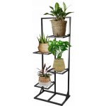 ProGarden STOJAN NA KVĚTINÁČ EMA 102x40x27 cm ČERNÁ – Zboží Dáma