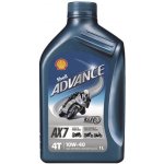 Shell Advance 4T AX7 10W-40 1 l – Zboží Mobilmania