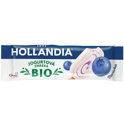 Hollandia Bio jogurtová zmrzka borůvka 85 ml – Sleviste.cz