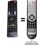 Dálkový ovladač Predátor Sharp LC37P55E, LC-37P55E – Zboží Živě