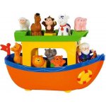Kiddieland Noemova archa Activity se zvukem hudbou a zvířátky pro děti 31880 barevná – Hledejceny.cz