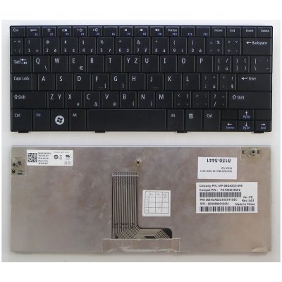 česká klávesnice pro notebook Dell Inspiron Mini 10 1010 1011 černá CZ – Zboží Mobilmania