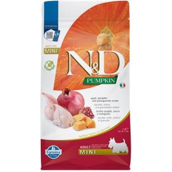 N&D Pumpkin Dog Adult Mini Quail & Pomegranate 2 kg