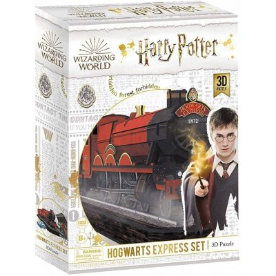 CubicFun 3D puzzle Harry Potter: Bradavický expres 180 ks – Zboží Mobilmania