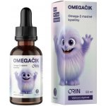 Orin Omegáček pro děti pomeranč 50 ml – Hledejceny.cz