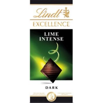 Lindt Excellence Lime Intense 100 g