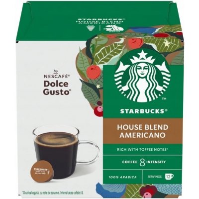 Starbucks Nescafé Dolce Gusto Grande House Blend 12 ks – Zboží Dáma