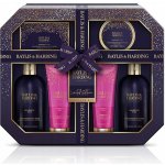 Baylis & Harding Mulberry Fizz - Tray dámská sada s péčí o tělo Mycí gel 300 ml + Koupelové mléko 300 ml + Mýdlo 150 g + Sprchový krém 130 ml + Mléko na ruce a tělo 130 ml + Sůl do koupele 100 g – Zbozi.Blesk.cz