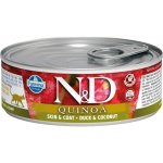 N&D Cat QUINOA Adult Duck & Coconut 80 g – Hledejceny.cz