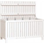vidaXL box bílý 121 x 55 x 64 cm masivní borové dřevo 823844 – Hledejceny.cz