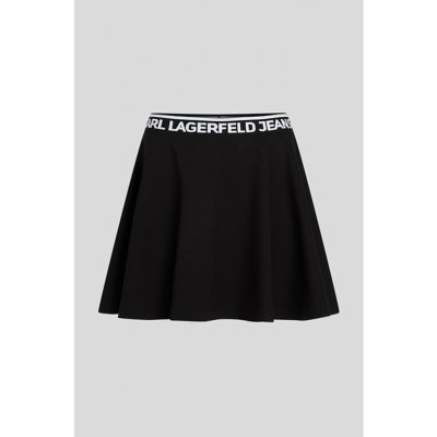 Karl Lagerfeld Jeans Klj Milano Skirt Black – Zboží Dáma
