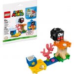 LEGO® Super Mario™ 30389 Fuzzy & Mushroom Platform polybag – Zboží Dáma