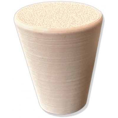 ExpressLaser.cz Nábytková knopka PLA TAPPER smart Natural Ecru vhodná pro plné víko na košík s prstencem – Sleviste.cz