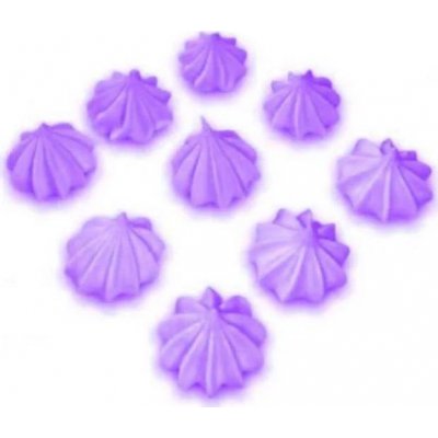 Cukrové pusinky 9ks fialové - I LOVE CAKES – Zboží Dáma