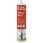 Den Braven Silikon akrylový tmel 280 ml transparentní – HobbyKompas.cz