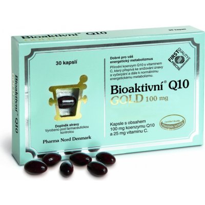 Pharma Nord Bioaktivní Q10 Uniqinol 30 mg 30 tablet – Zboží Mobilmania